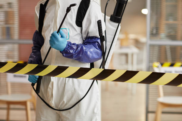 Professional Blood Cleanup technician working in Windsor, NC